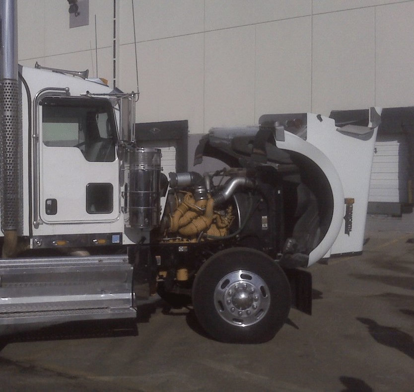 this image shows truck repair service in Houston, TX